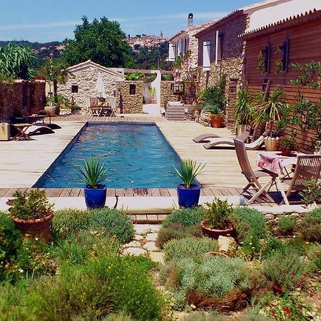 לינה וארוחת בוקר לה קסטלה La Bastide Des Sources חדר תמונה